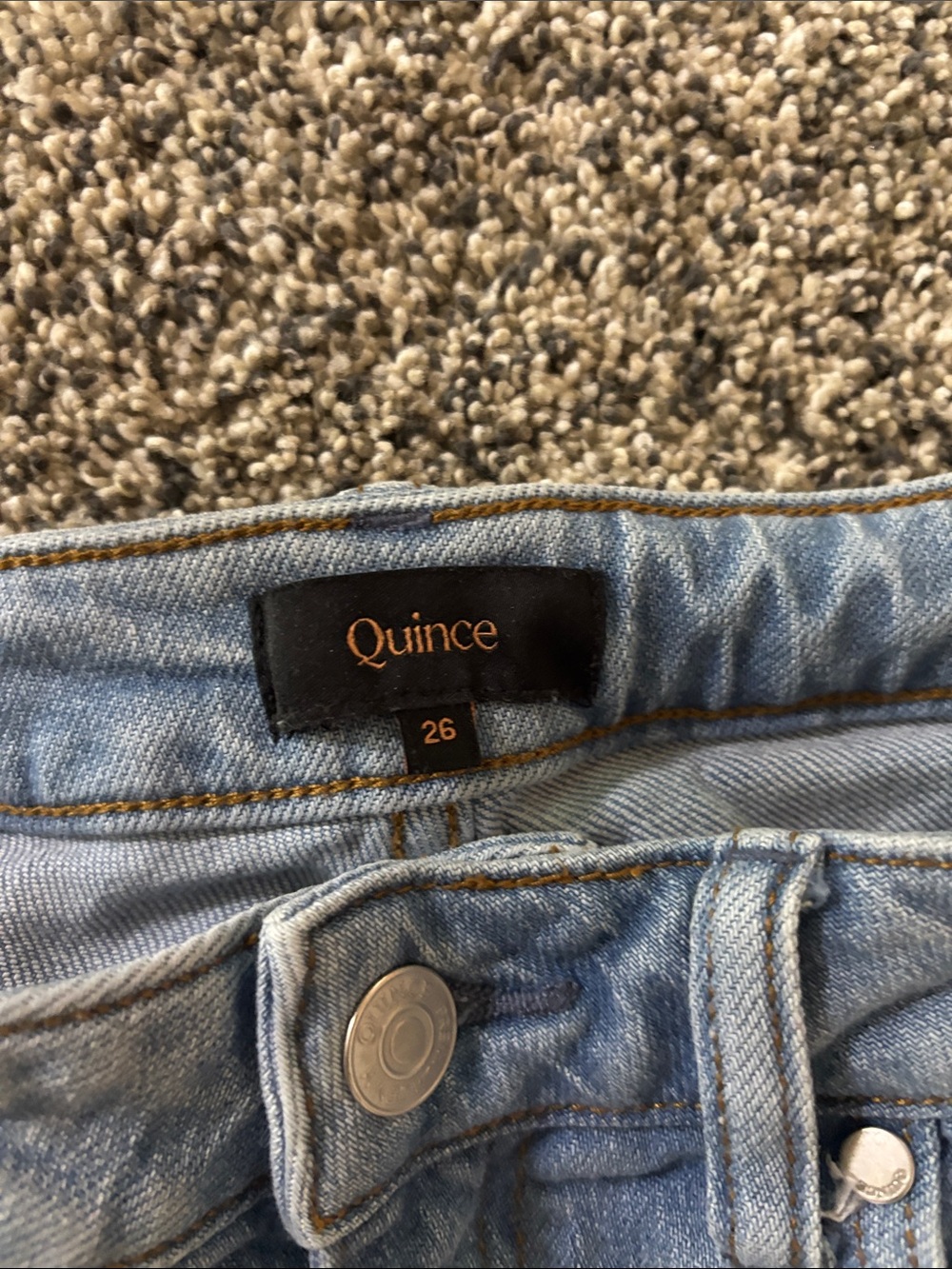 Bella Light Blue Straight Leg Jeans - Picture 3 of 4